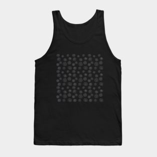 Grungy Spiderwebs Tank Top